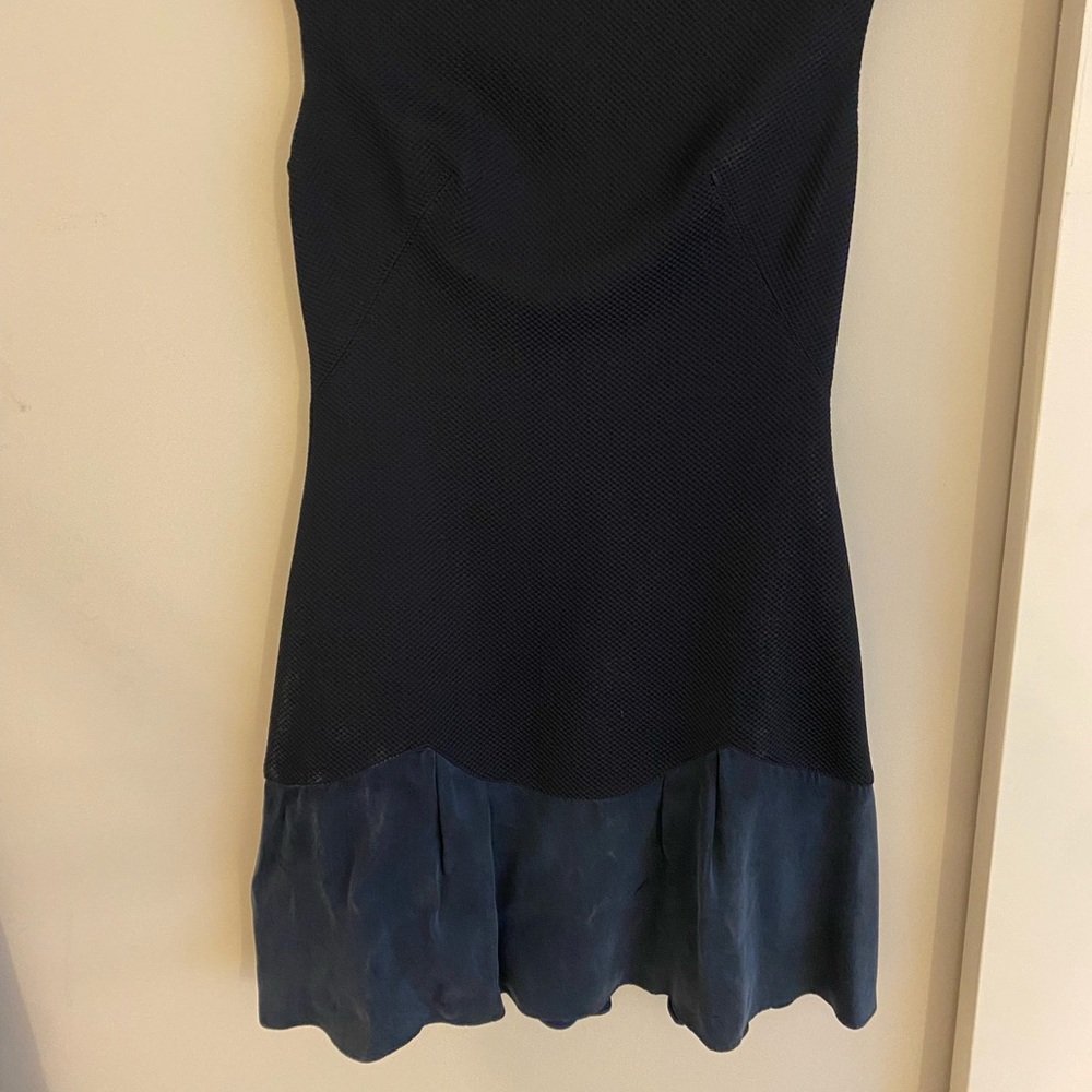 Rebecca Taylor scalloped hem dress.
